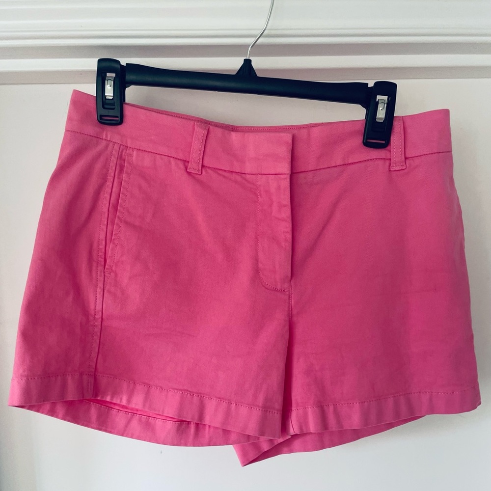J Crew 4” Chino Shorts Pink Size 4